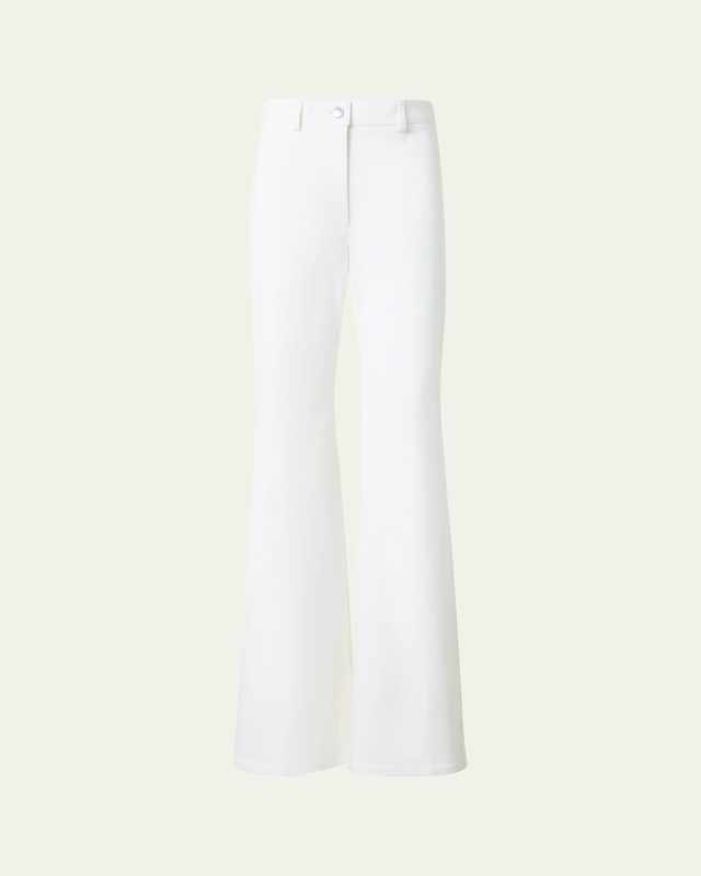 Bootcut Cotton Stretch Denim Pants